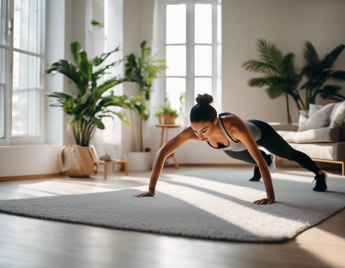 Jak rozpocząć trening siłowy w domu bez sprzętu?