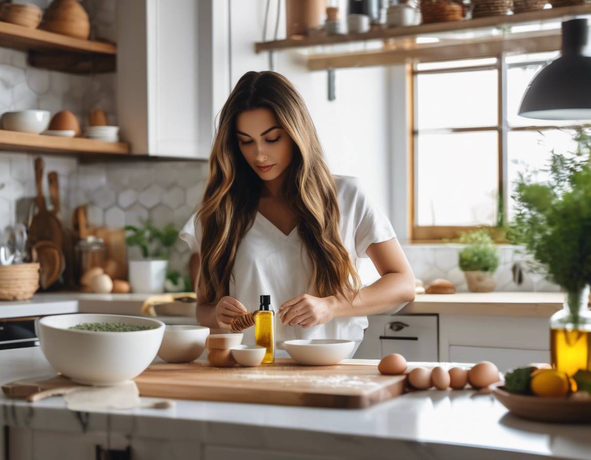 Domowe sposoby na wzmocnienie włosów – które składniki kuchenne naprawdę działają?